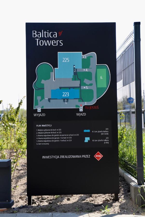 Apartament Gdansk Baltica Towers 7Floor Esterno foto